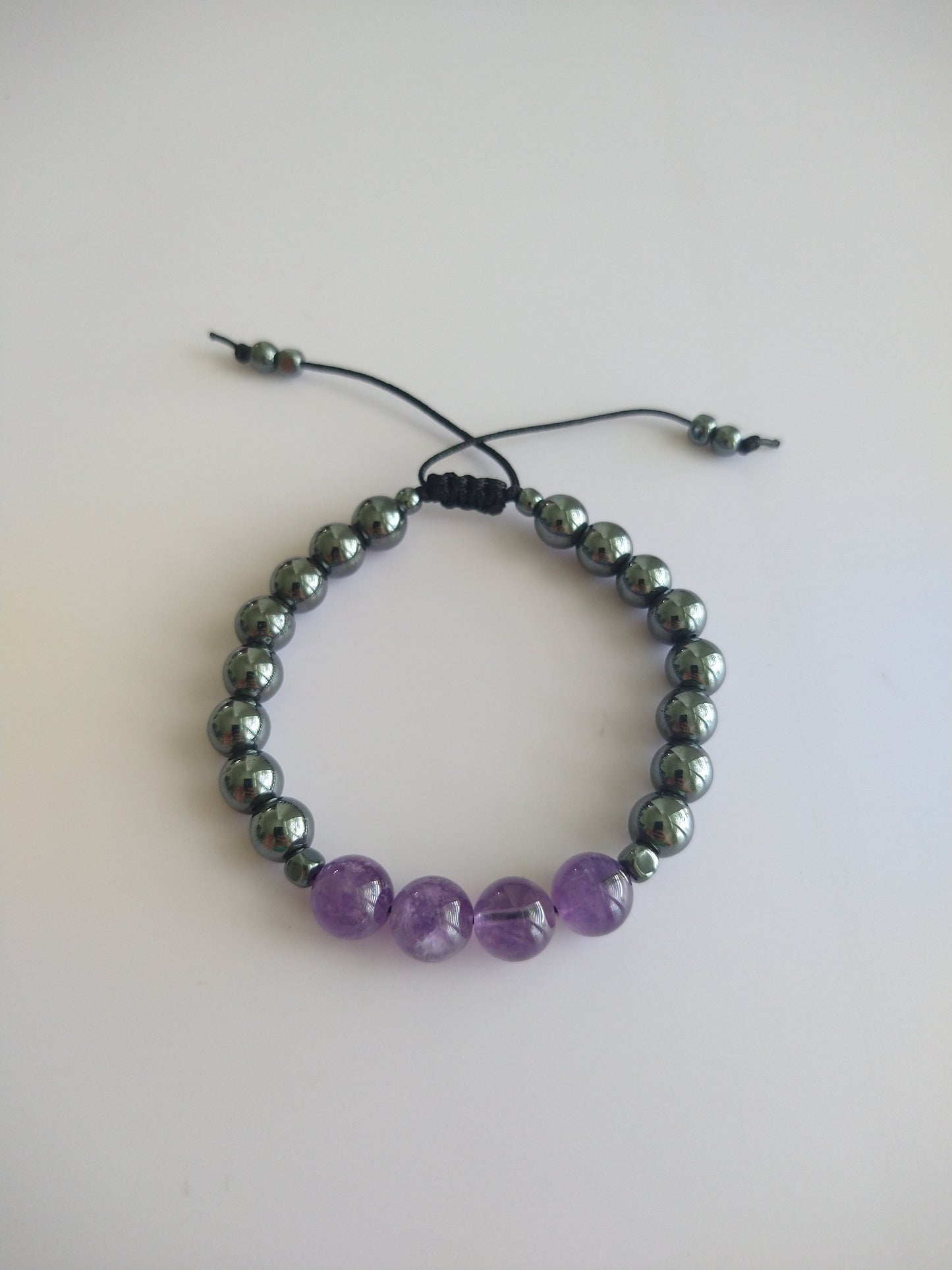 Amatista y Hematite