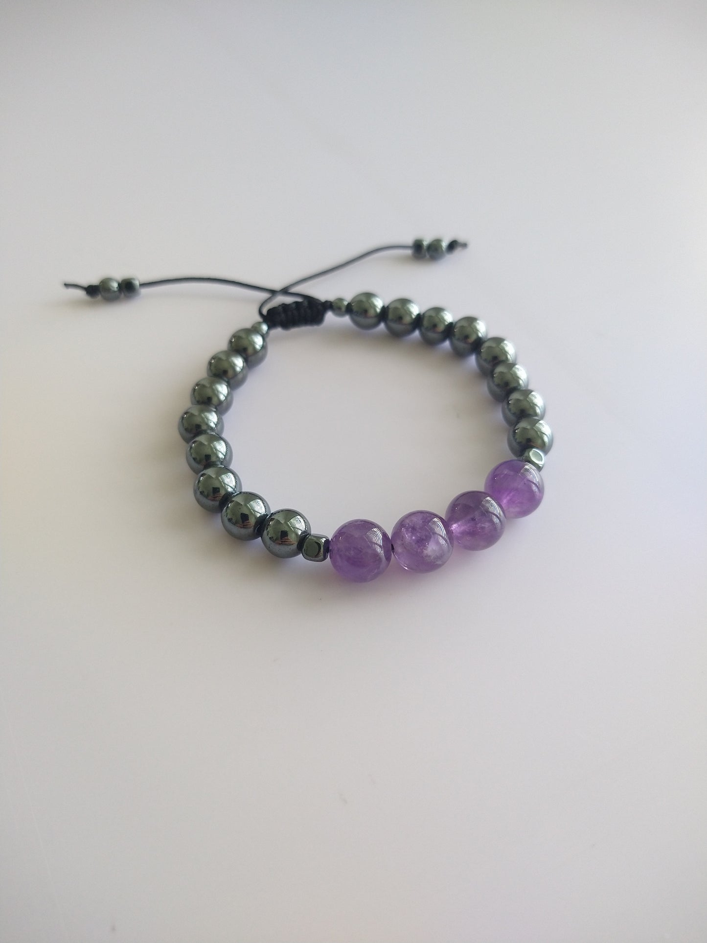 Amatista y Hematite