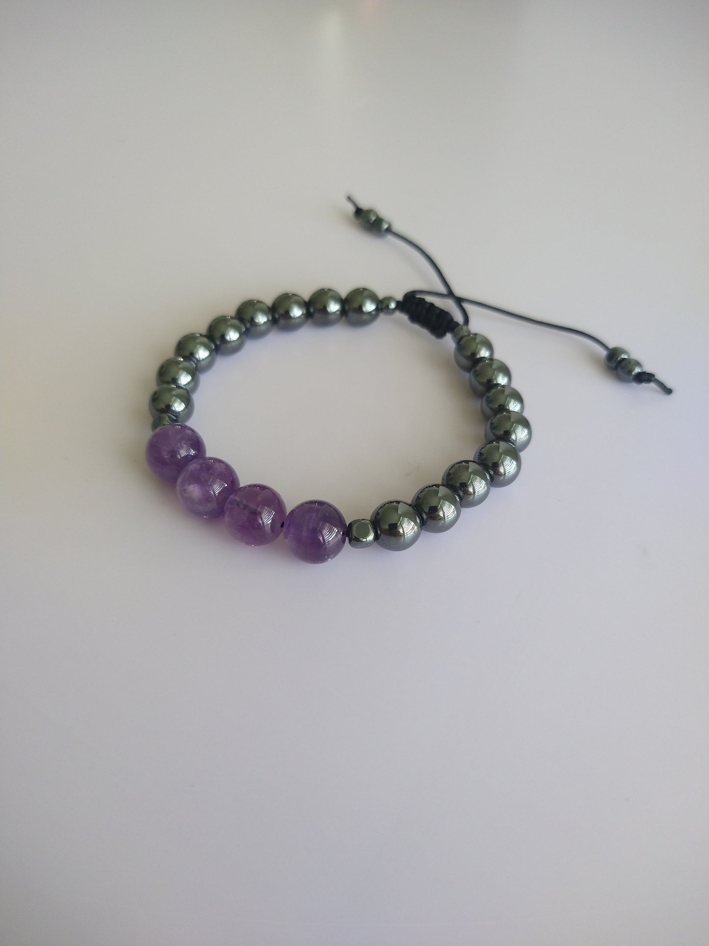 Amatista y Hematite