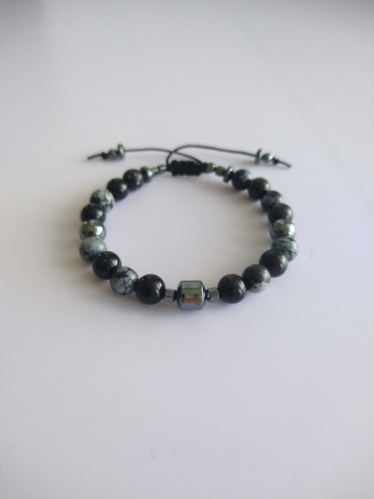 Obsidiana - Hematite