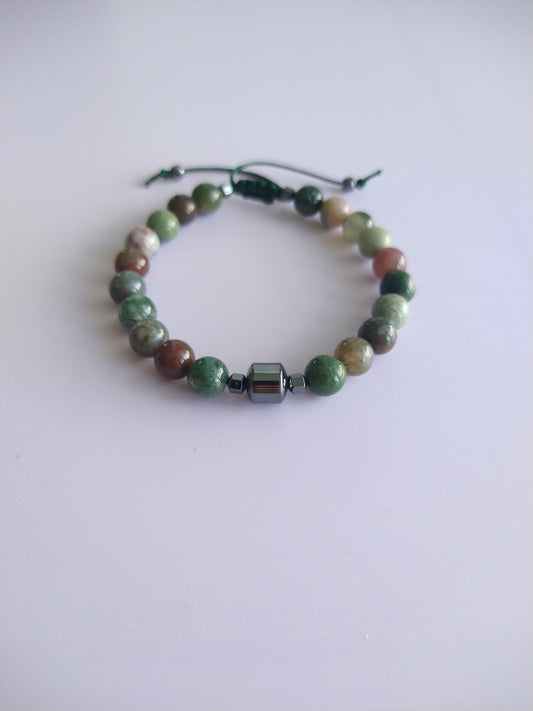 Ágata india - Hematite