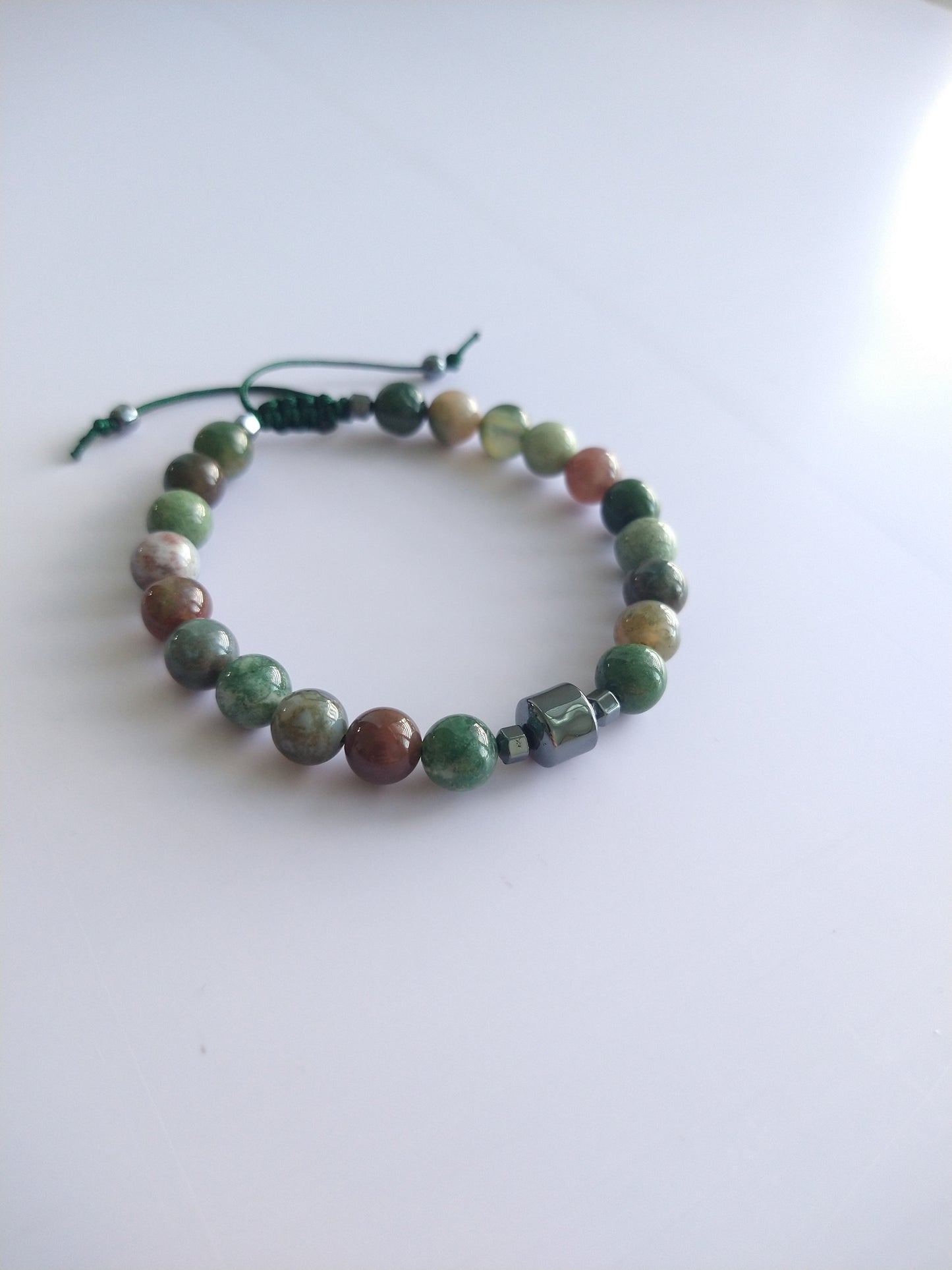 Ágata india - Hematite