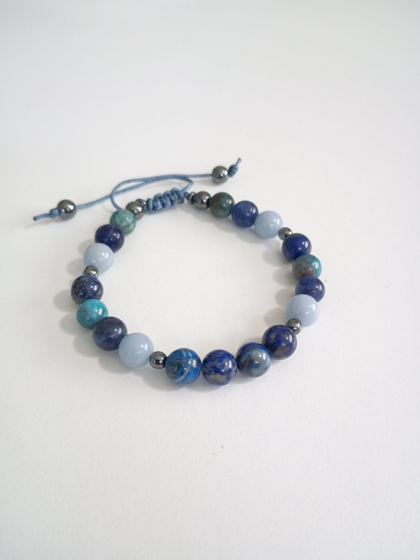 Chakra Garganta - Pulsera de caballero