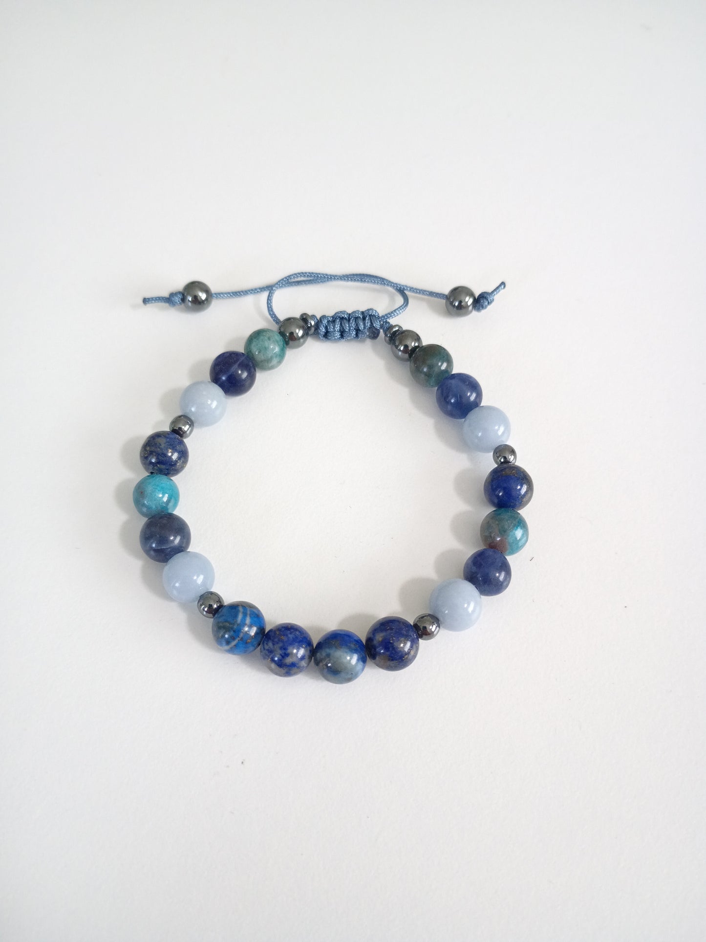 Chakra Garganta - Pulsera de caballero
